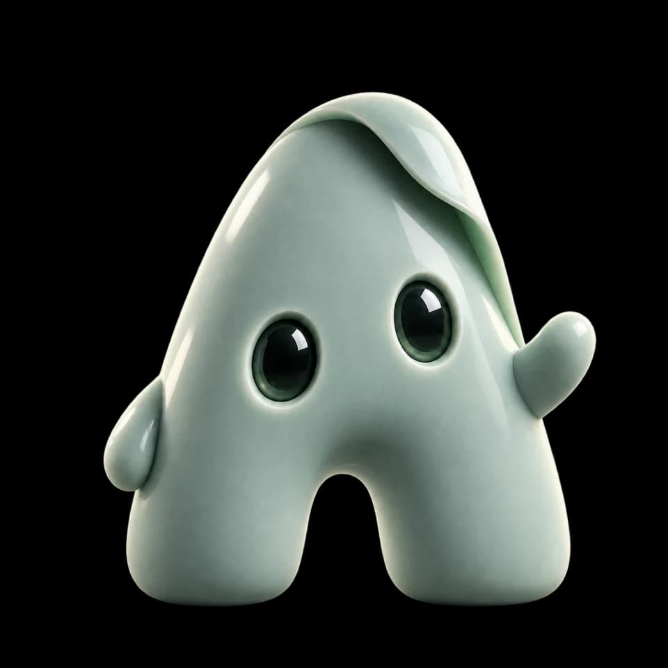 Ami, the curious celadon character of AutoMinds